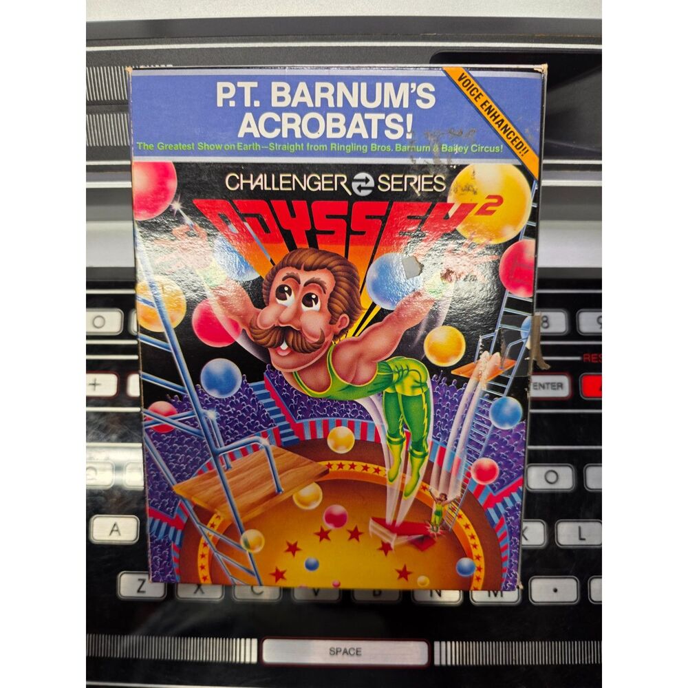 PT Barnum's Acrobats for Magnavox Odyssey 2 - The Voice Comptatible